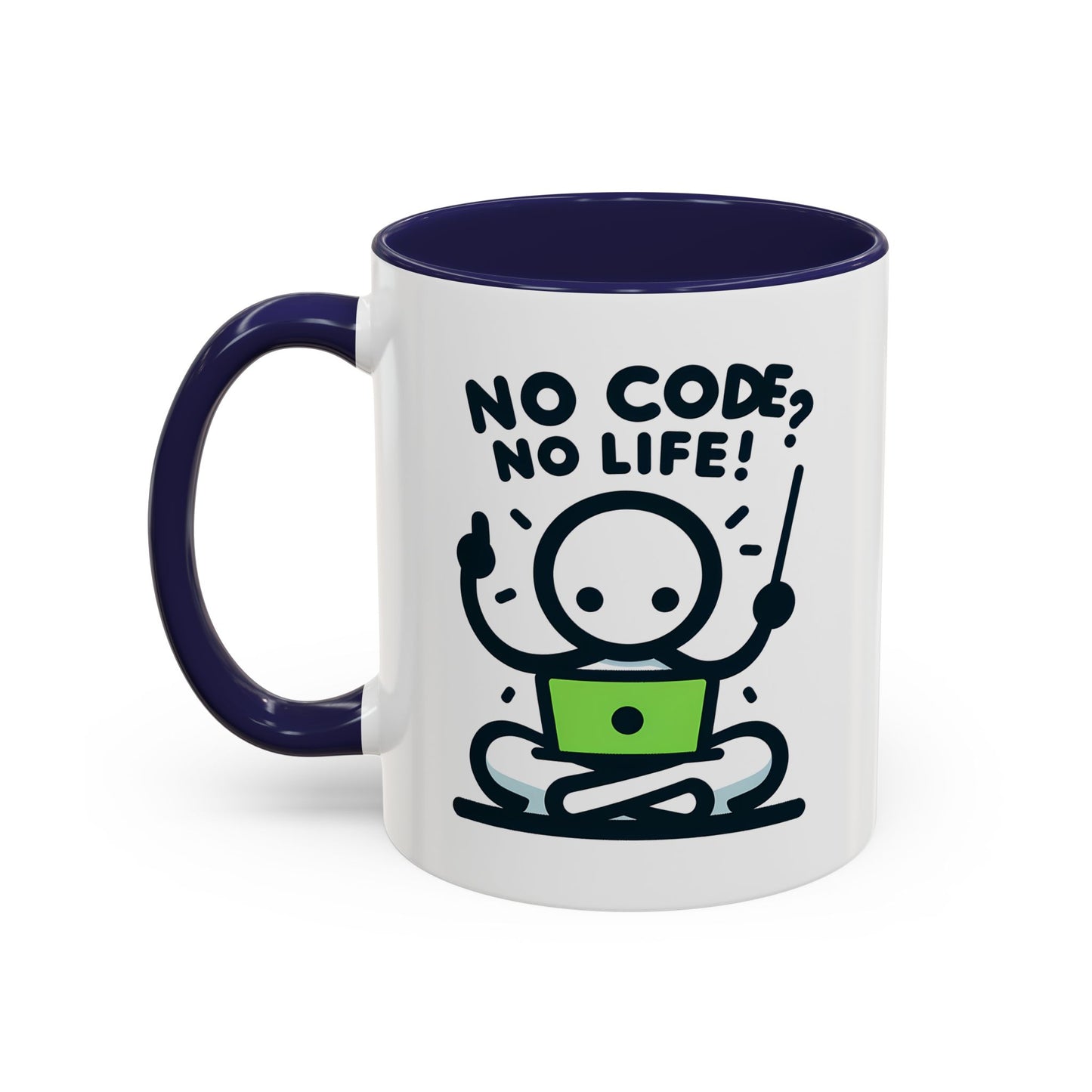 Humor Mug - No Code No Life