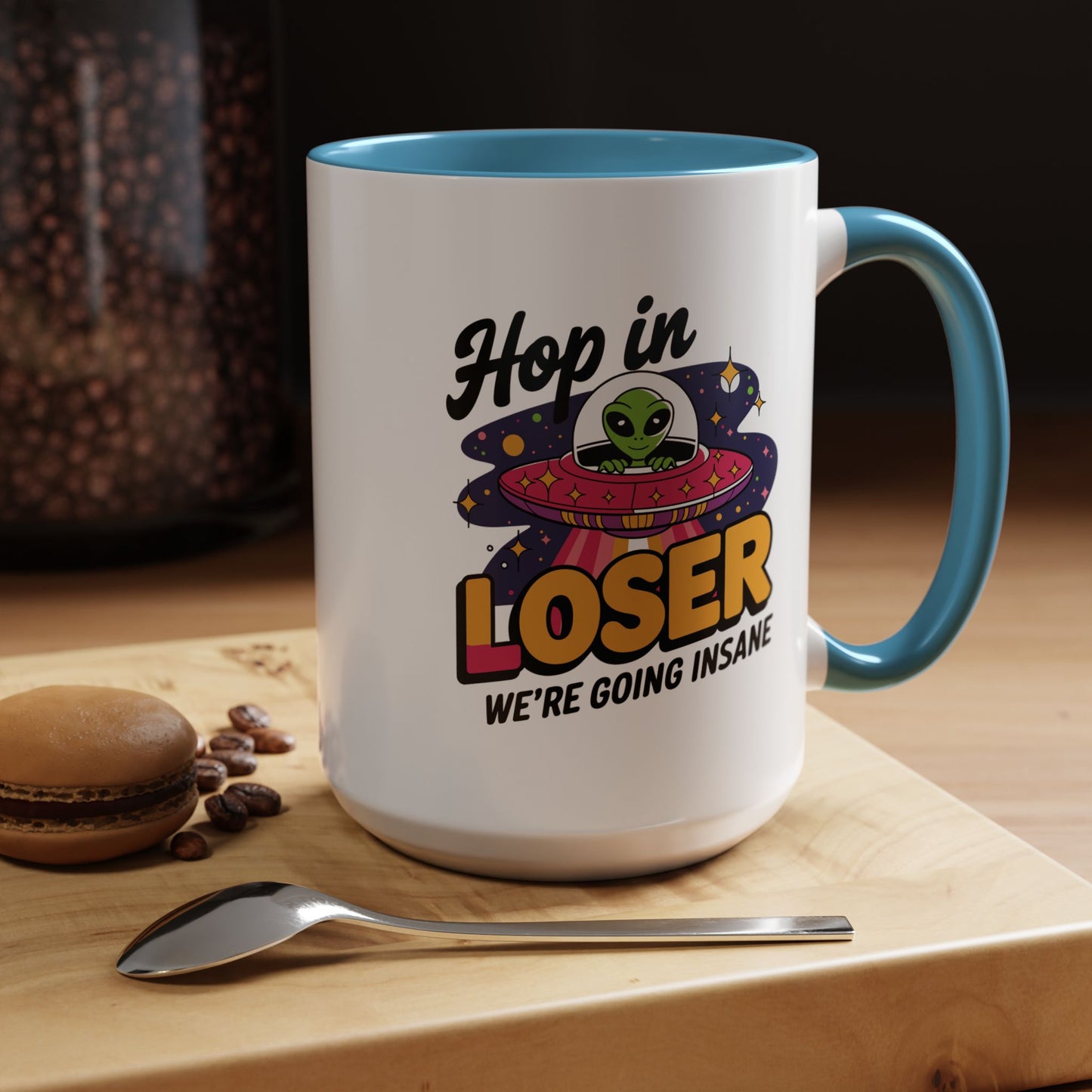 Alien Mug - Hop In Loser