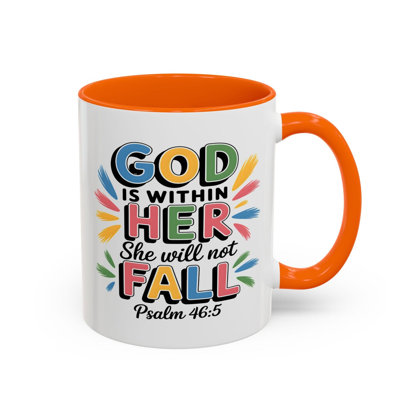 Religious Mug - God Is With Her