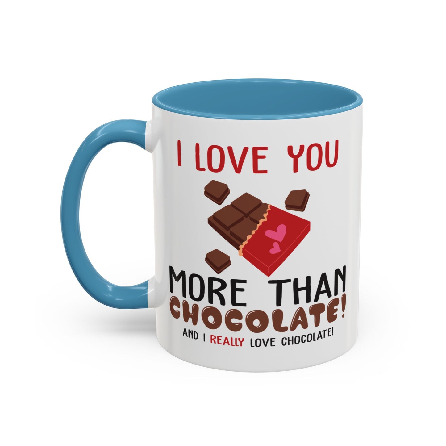 Anniversary Mug - I Love You More Than Chocolate