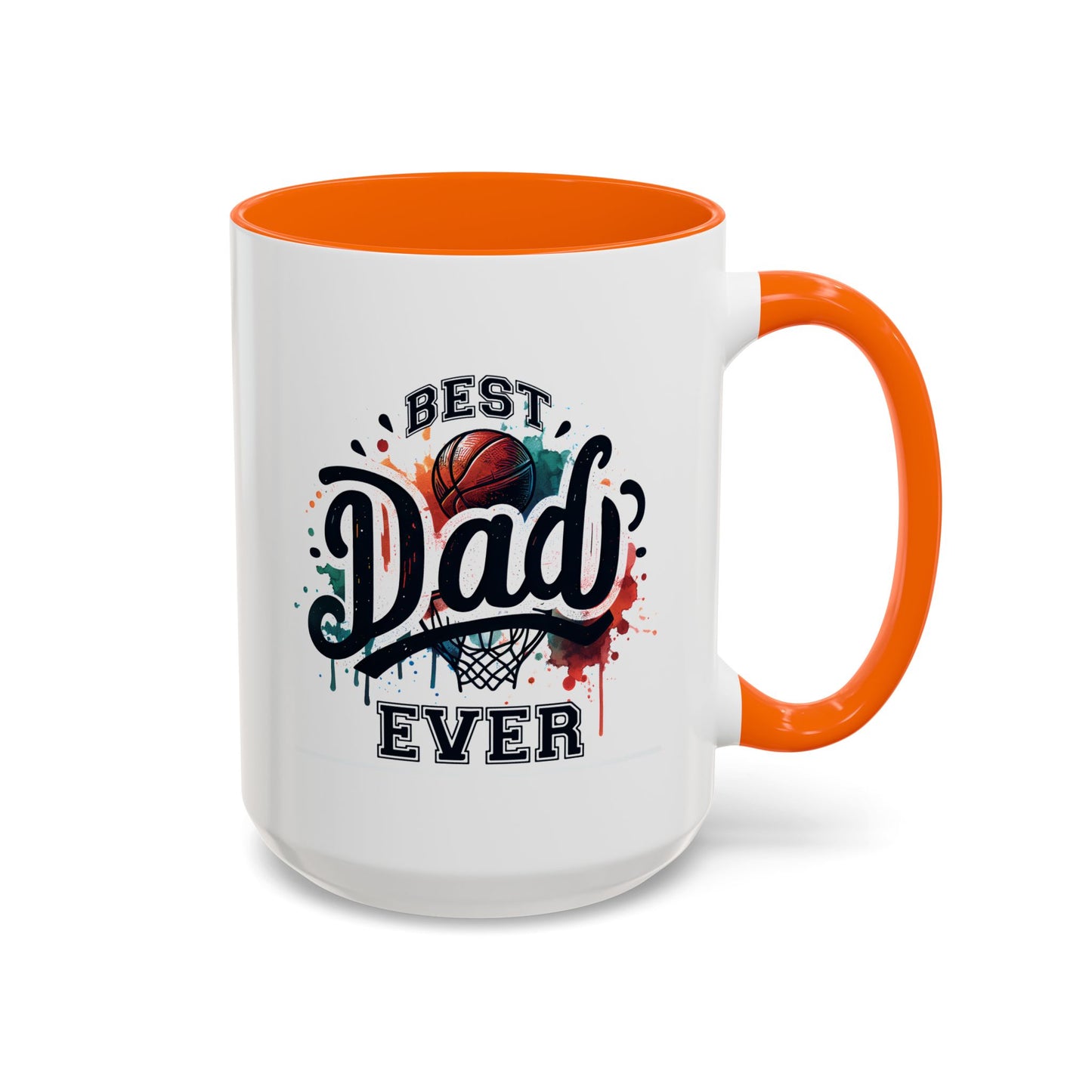 Father's Day Mug - Best Dad Ever Basketball