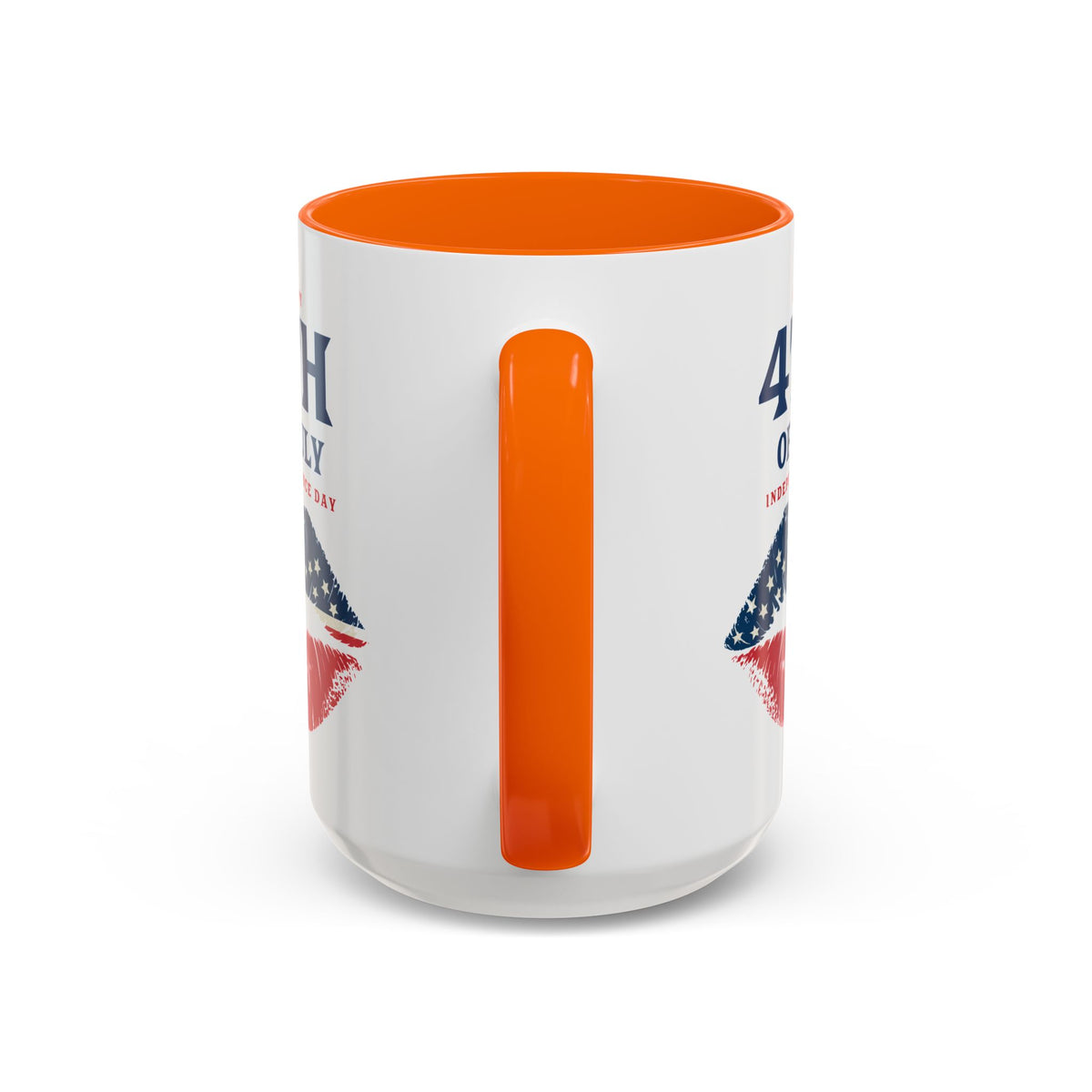 4th of July Mug - Happy 4th of July Flag Lips