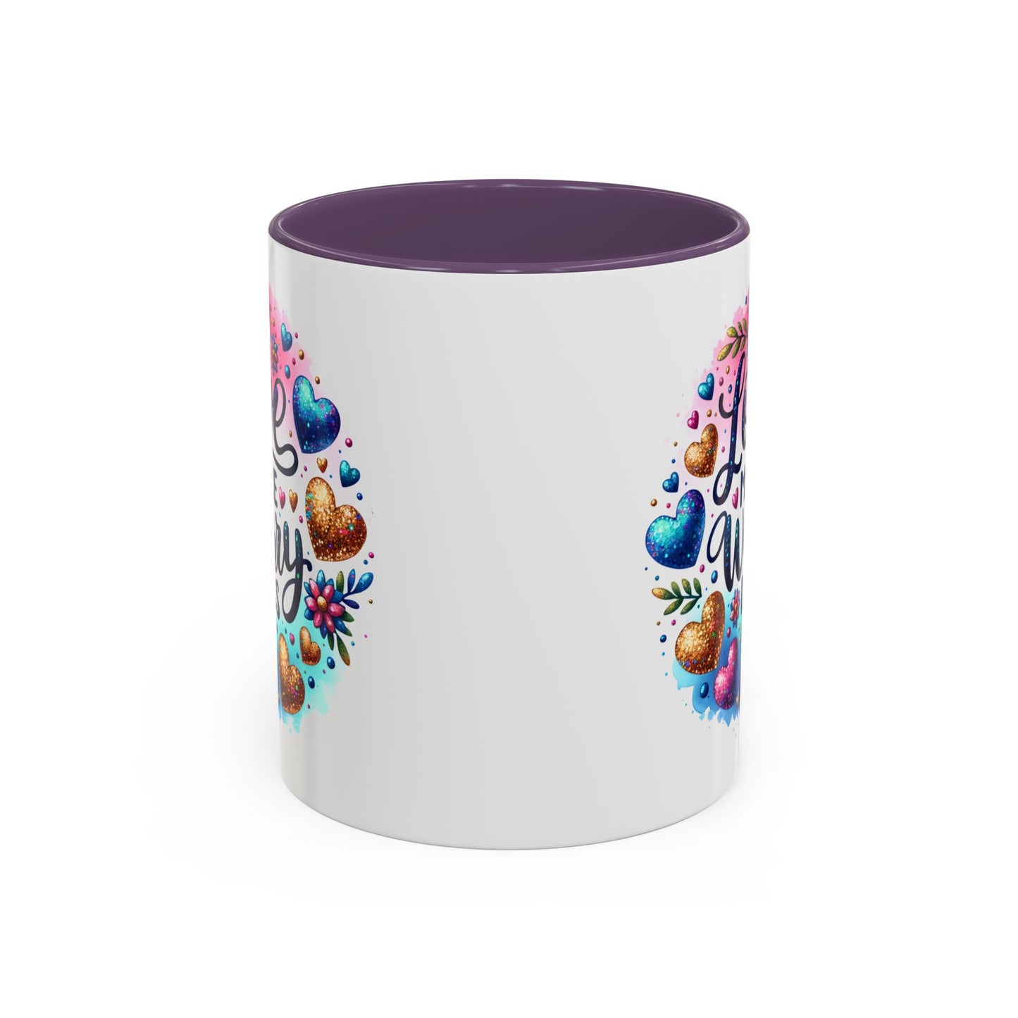Wellness Mug - Love More Worry Less Circle