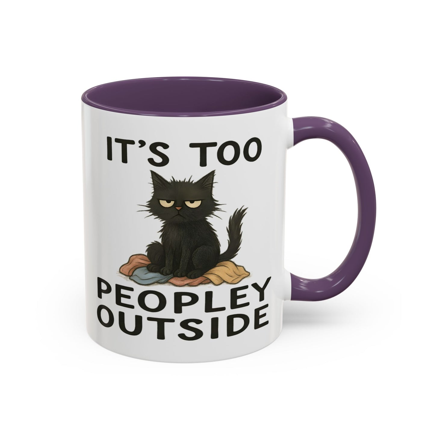 Animal Mug - It's Too Peopley Outside