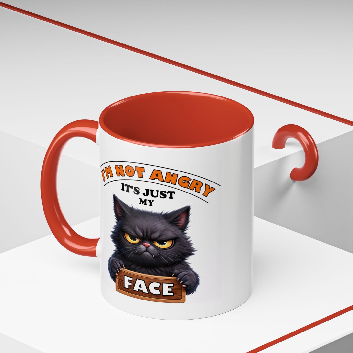 Humor Mug - I'm Not Angry It's Just My Face