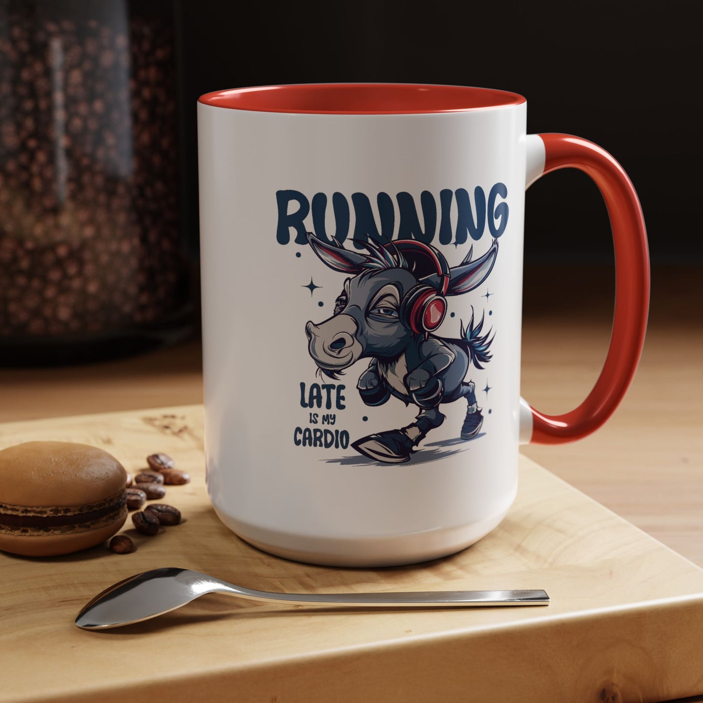 Humor Mug - Running Late is My Cardio