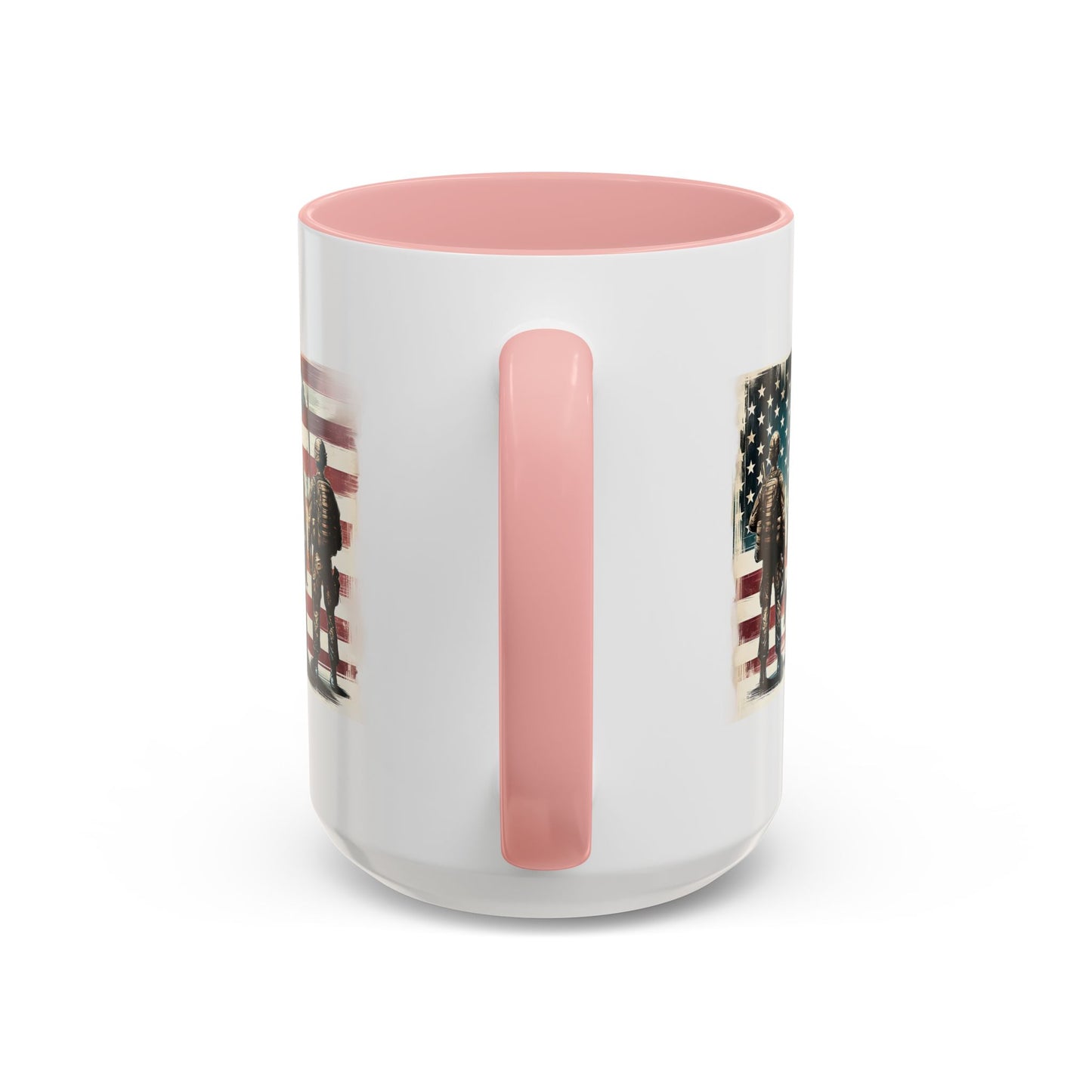 4th of July Mug - Soldiers American Flag