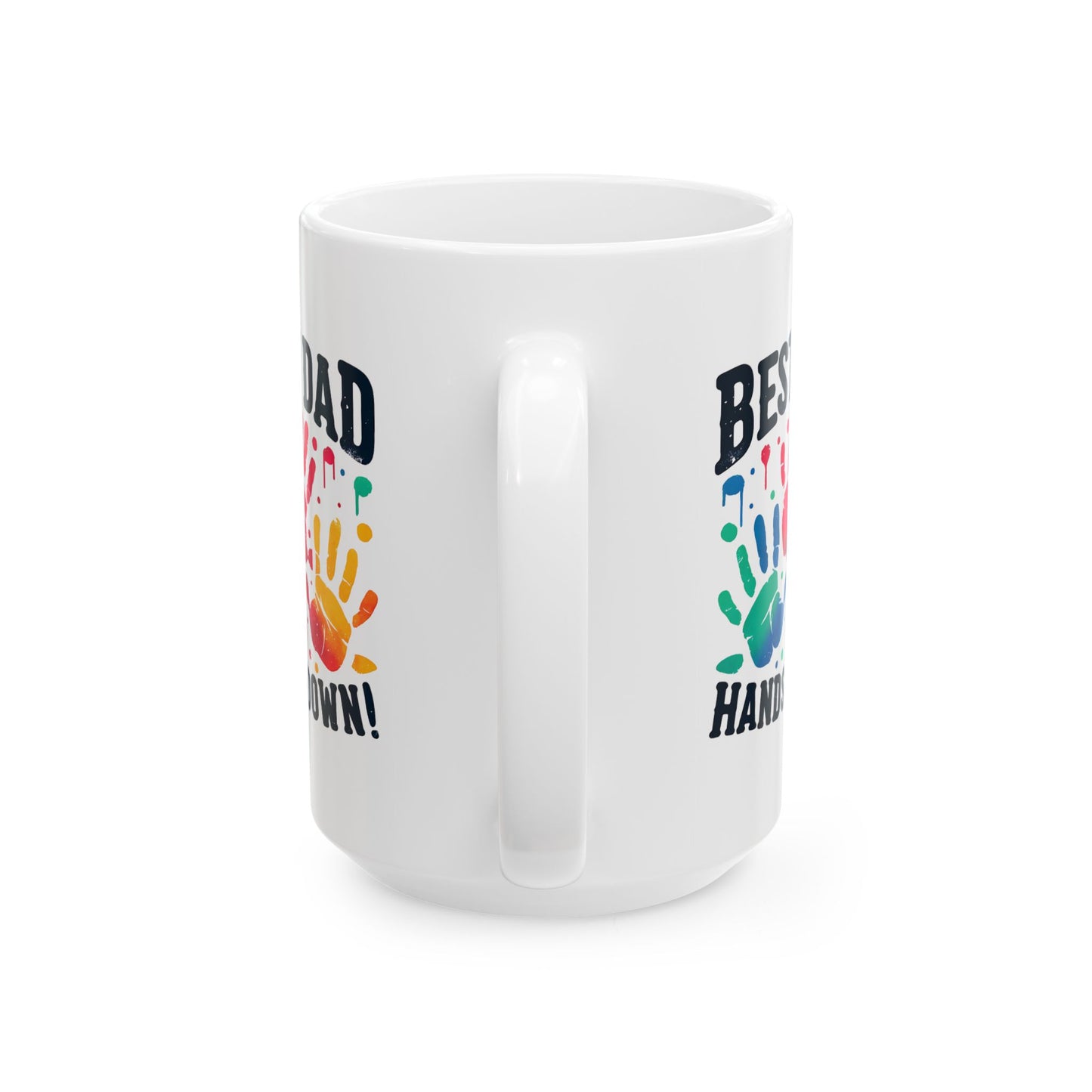 Father's Day Mug - Best Dad Hands Down