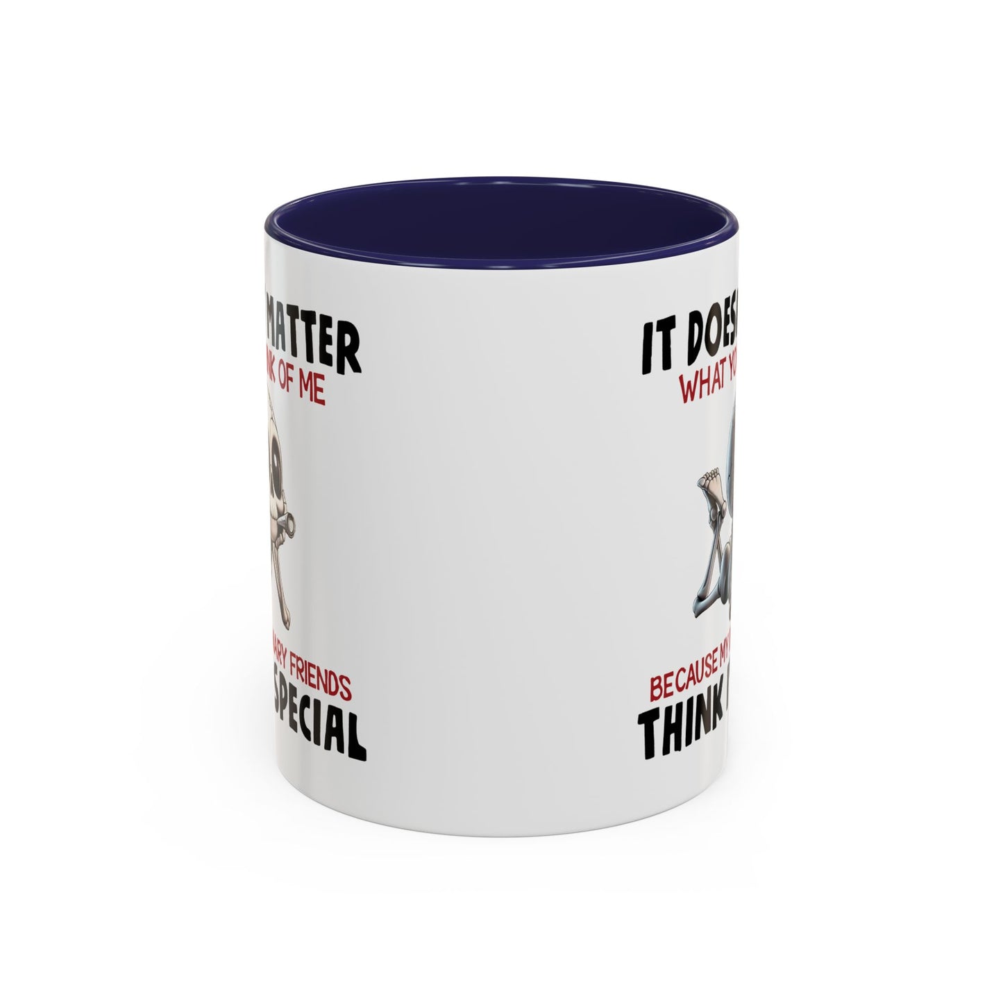 Humor Mug - It Doesn't Matter What You Think of Me