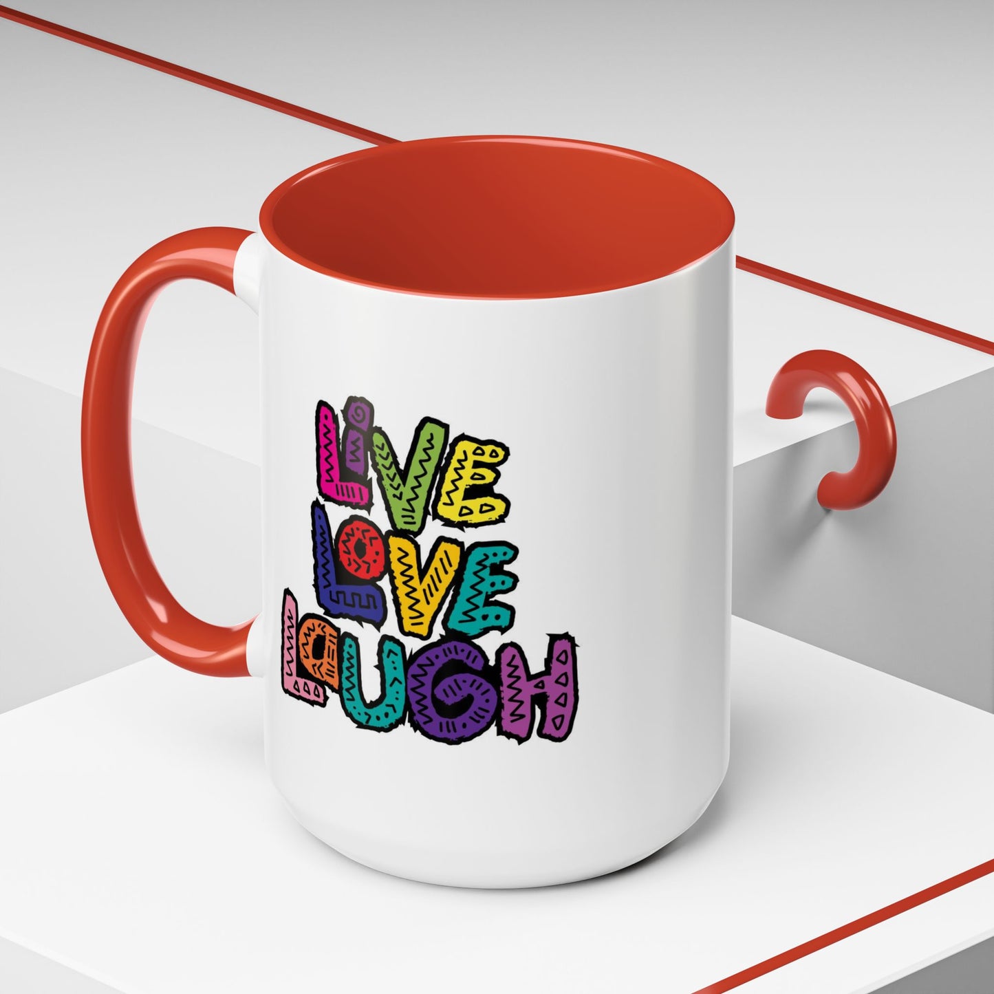 Wellness Mug - Live Love Laugh