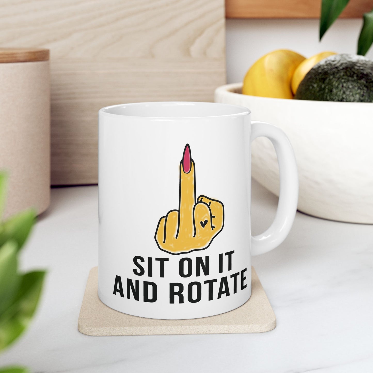 Adult Mug - Sit On It And Rotate