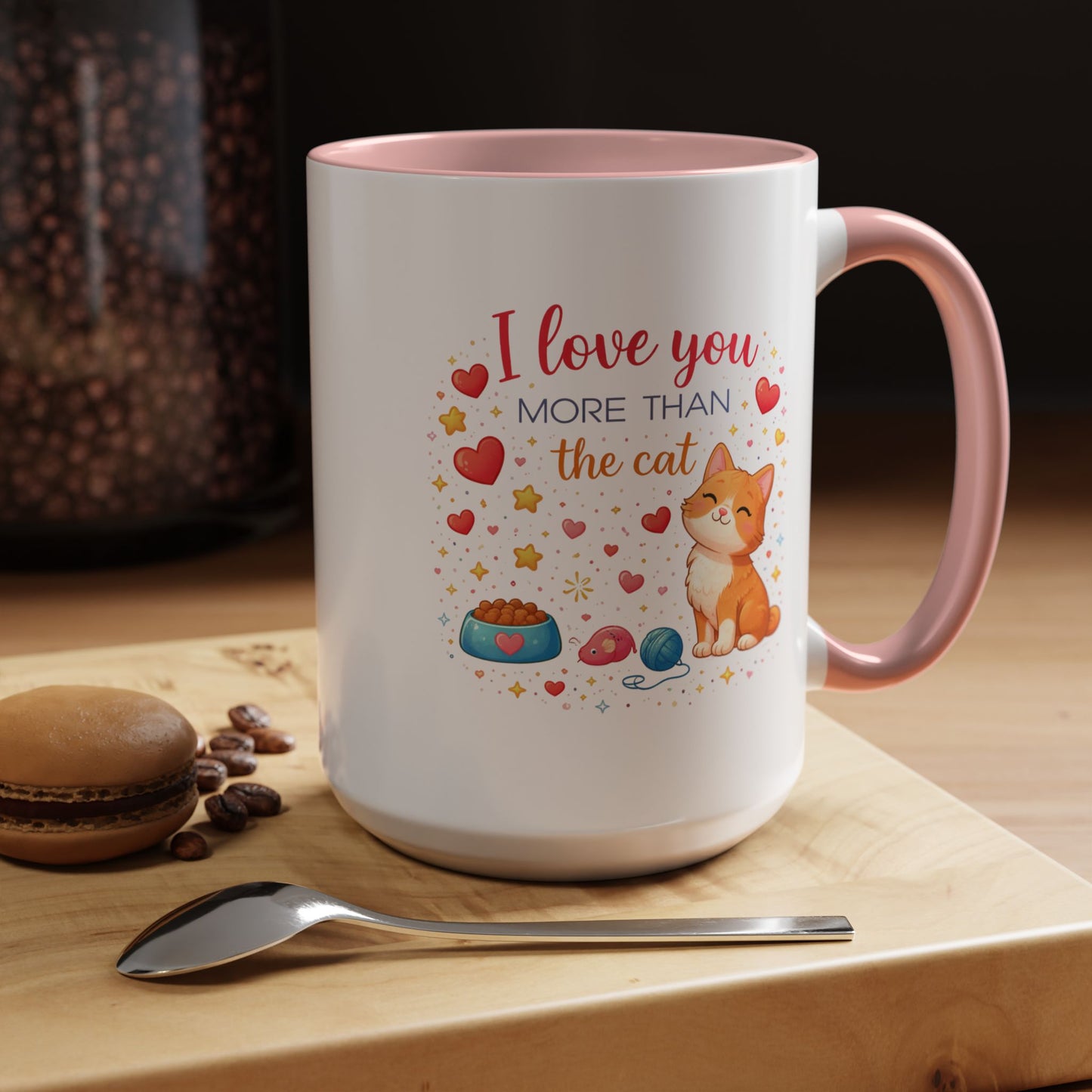 Anniversary Mug - I Love You More Than The Cat