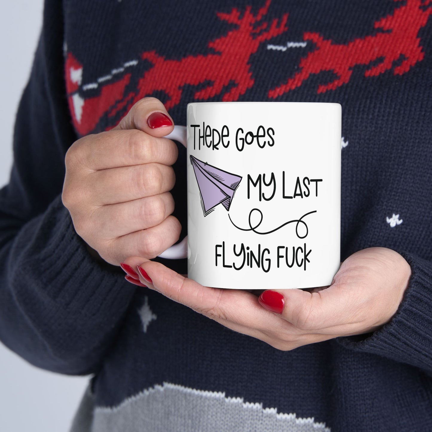 Adult Mug - Ther Goes My Last Flying Fuck