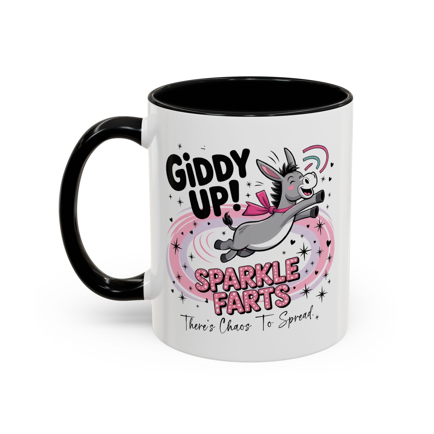 Humor Mug - Giddy Up Sparkle Farts
