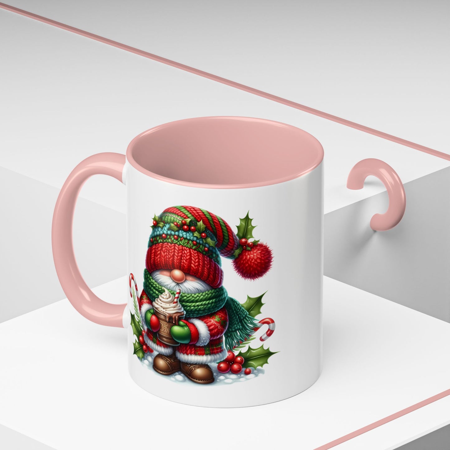 Christmas Mug - Gnome and Hot Chocolate