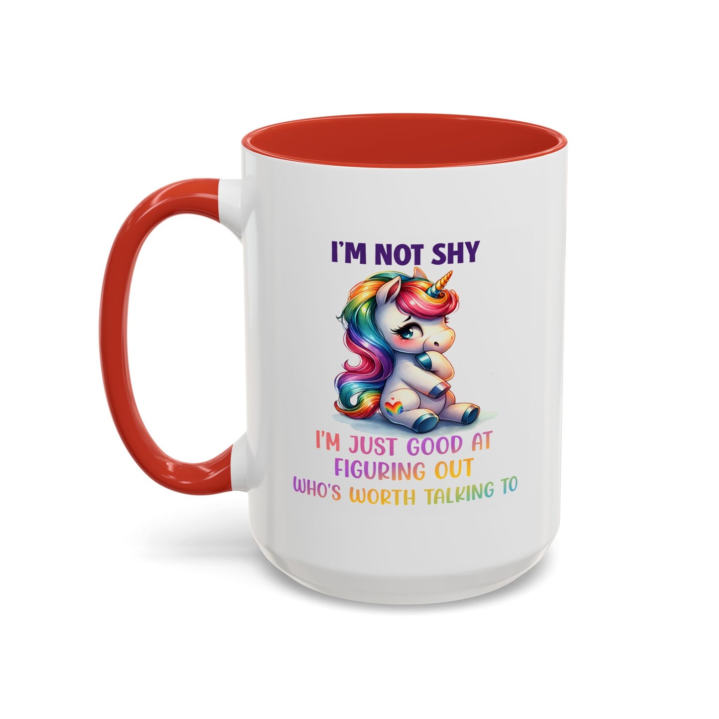 Humor Mug - I'm Not Shy