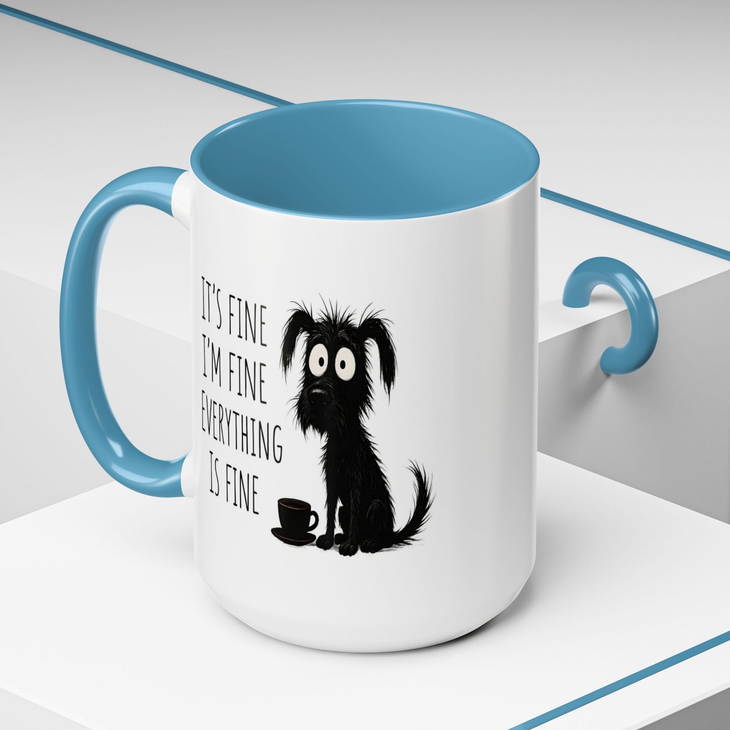 Animal Mug - It's Fine, I'm Fine