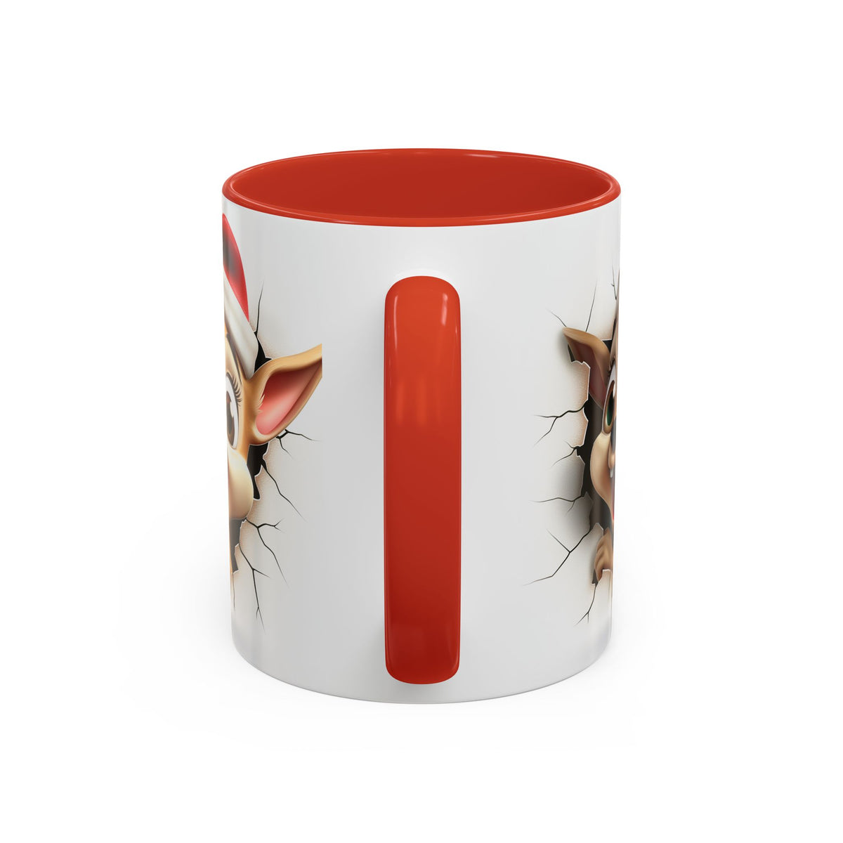 Chistmas Mug - Reindeer 3D 2