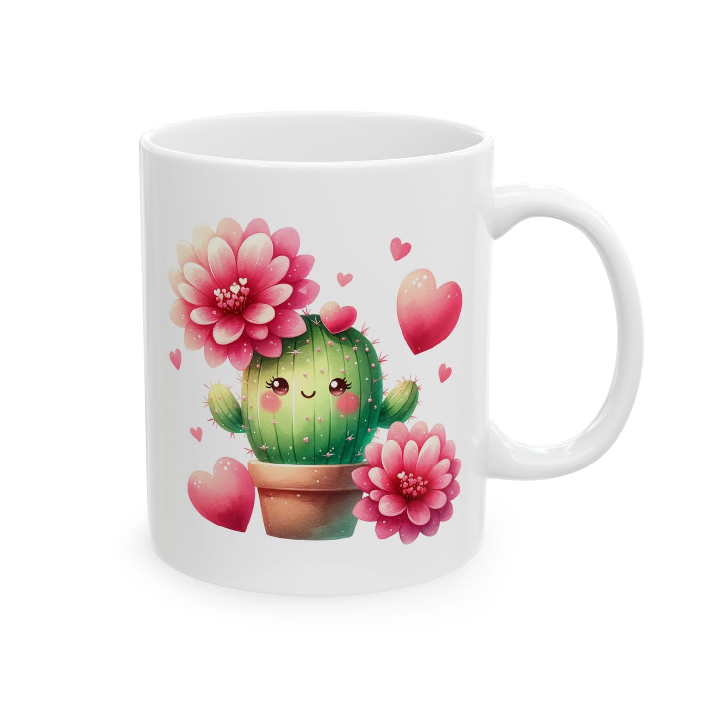 Artistic Mug - Cute Cactus 2