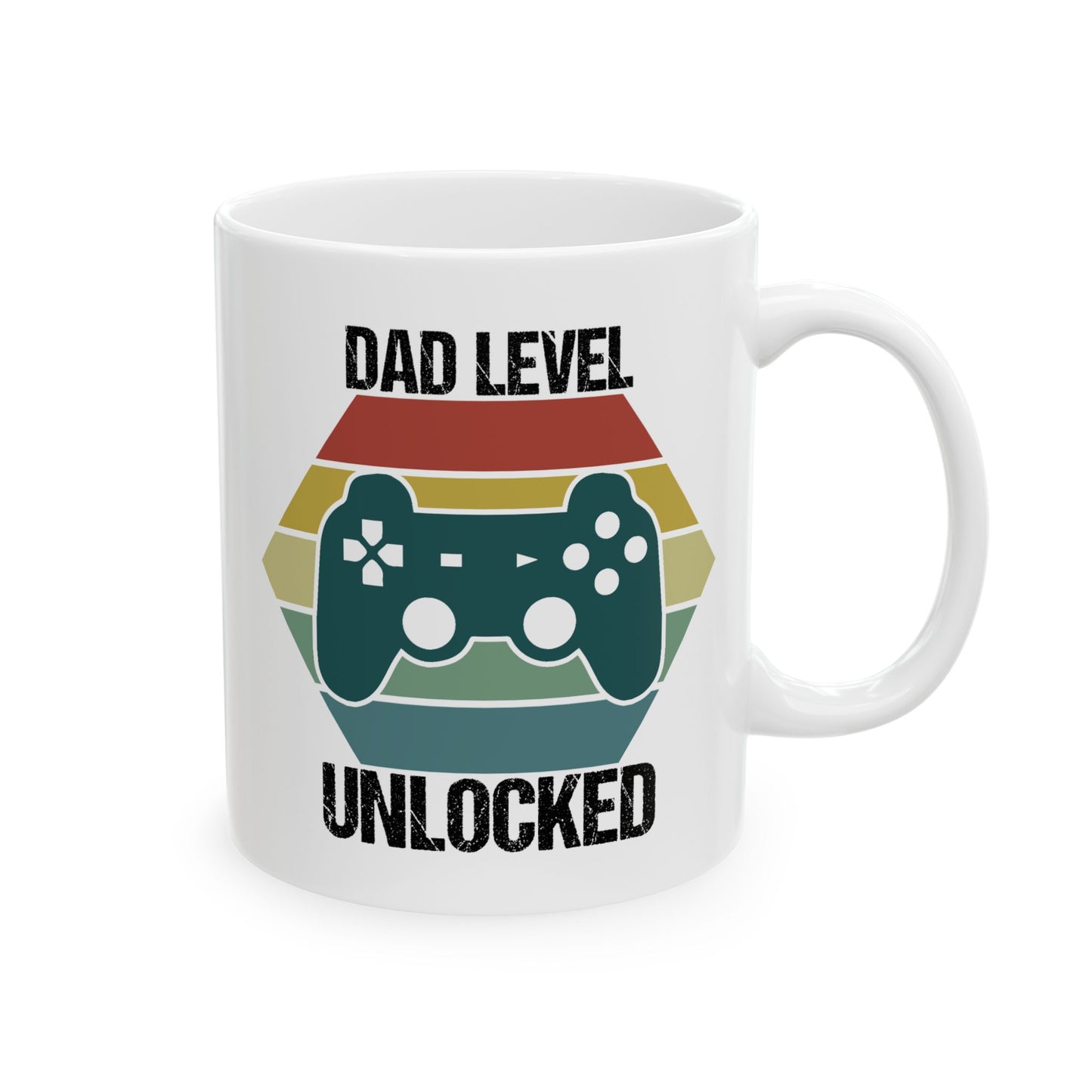 Father's Day Mug - Dad Level Unlocked