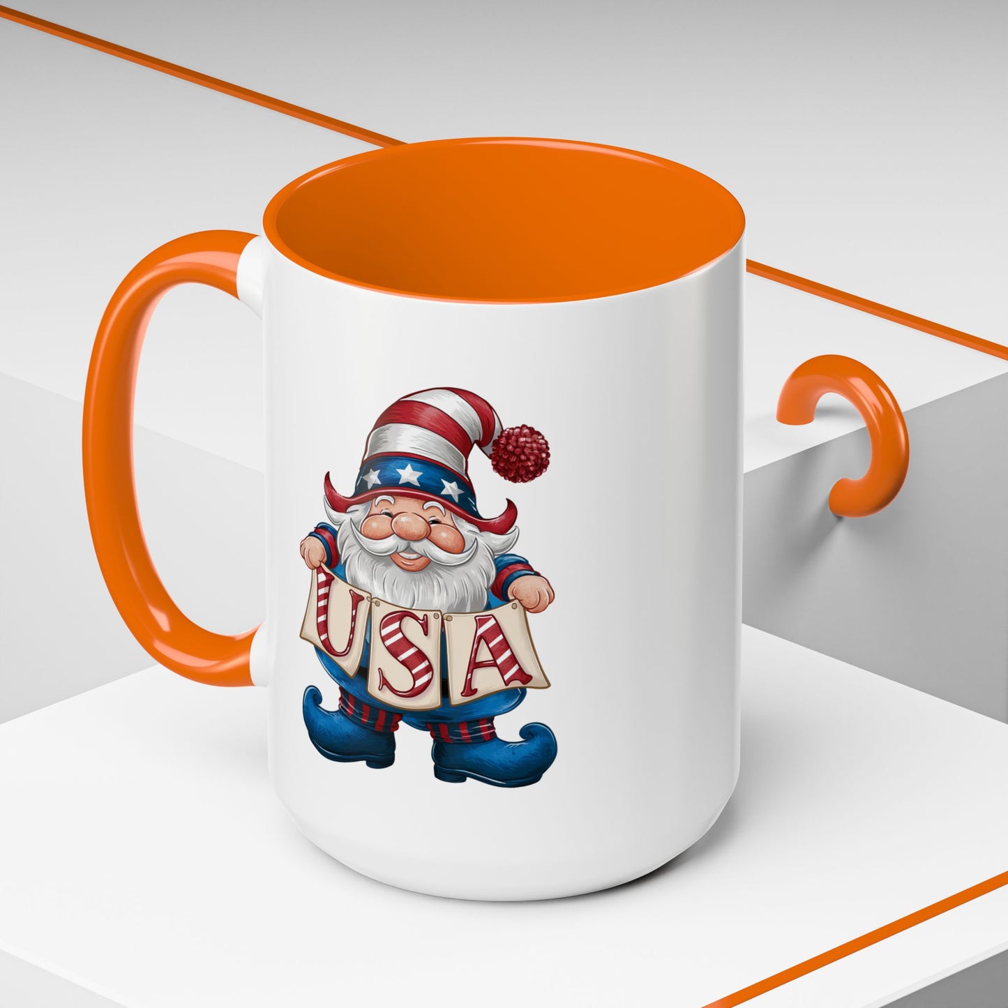 4th of July Mug - American Gnome 24