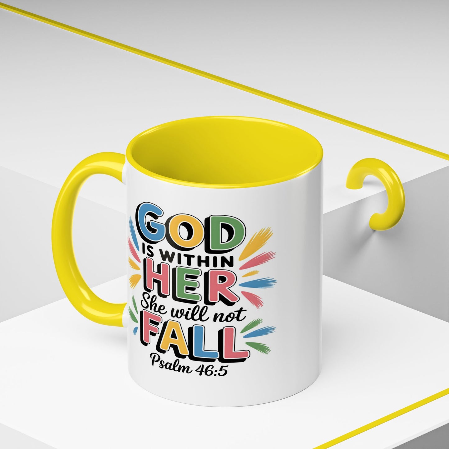 Religious Mug - God Is With Her