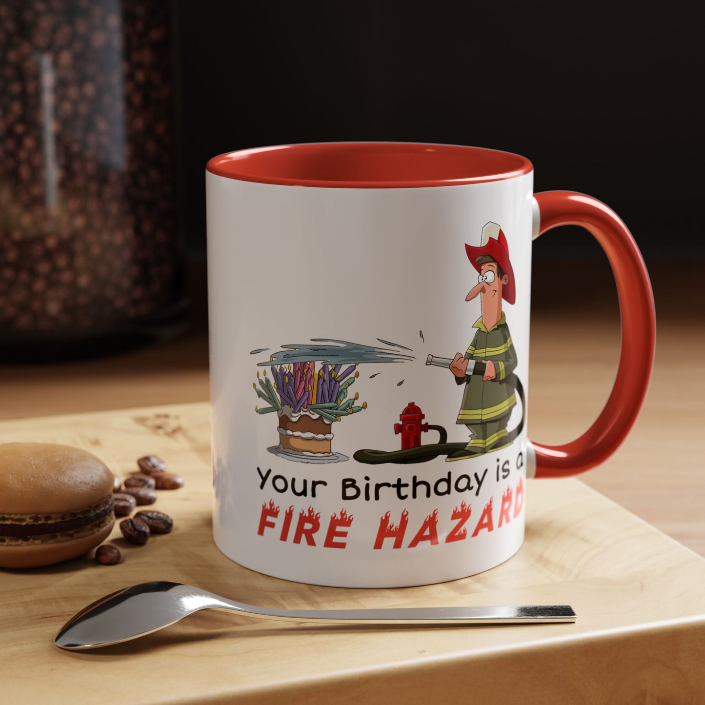 Birthday Mug - Fire Hazard