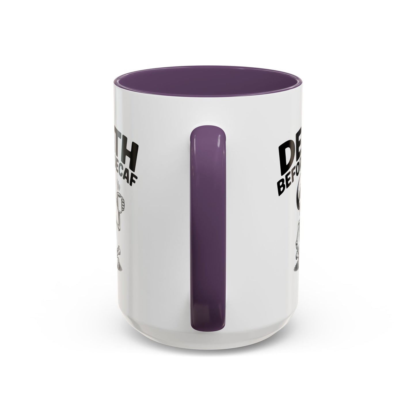 Humor Mug - Death Before Decaf