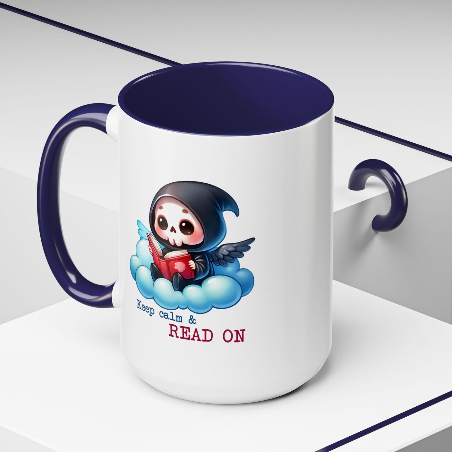 Wellness Mug - Keep Calm And Read On