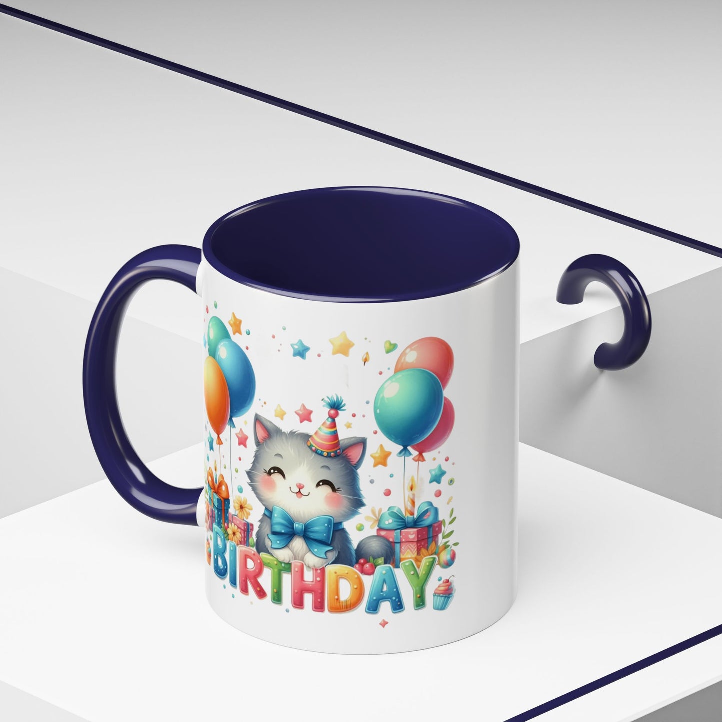 Birthday Mug - Birthday Kitty