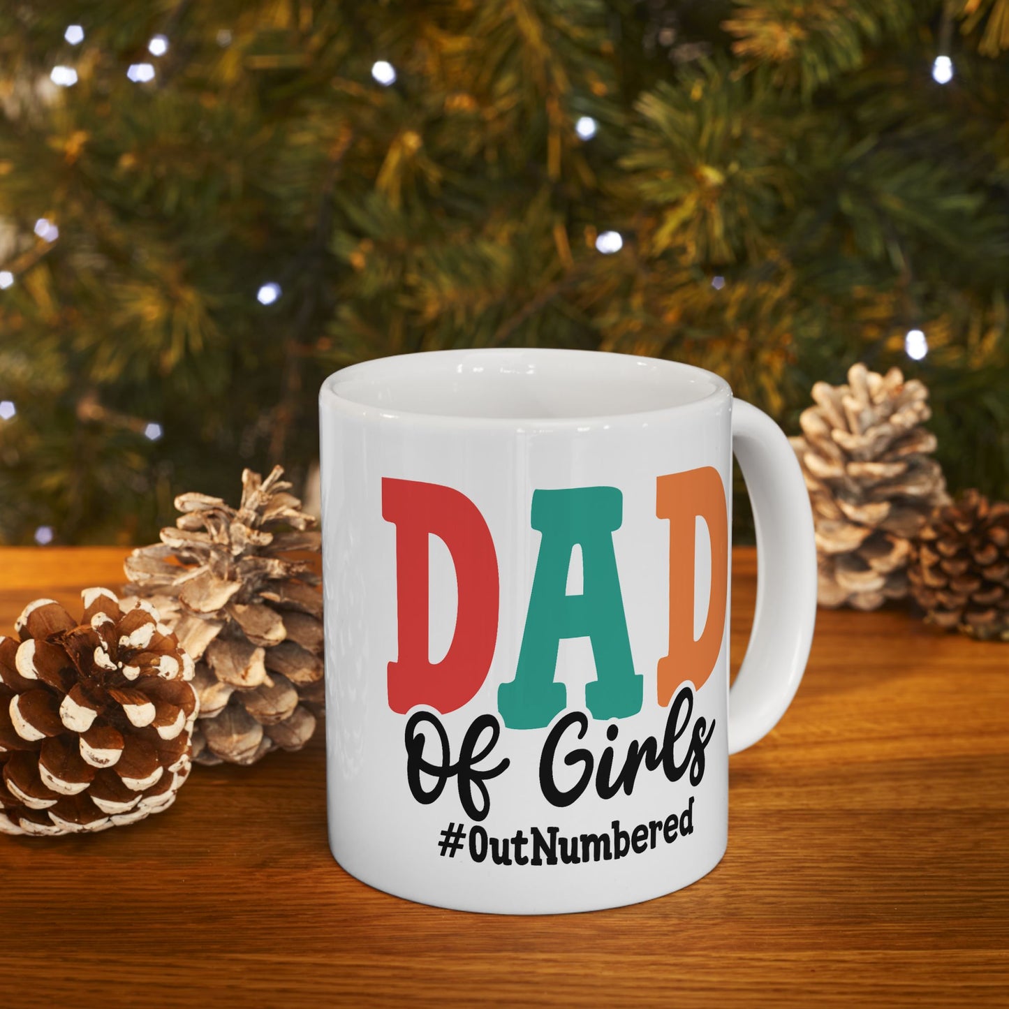 Father's Day Mug - Dad Of Girls