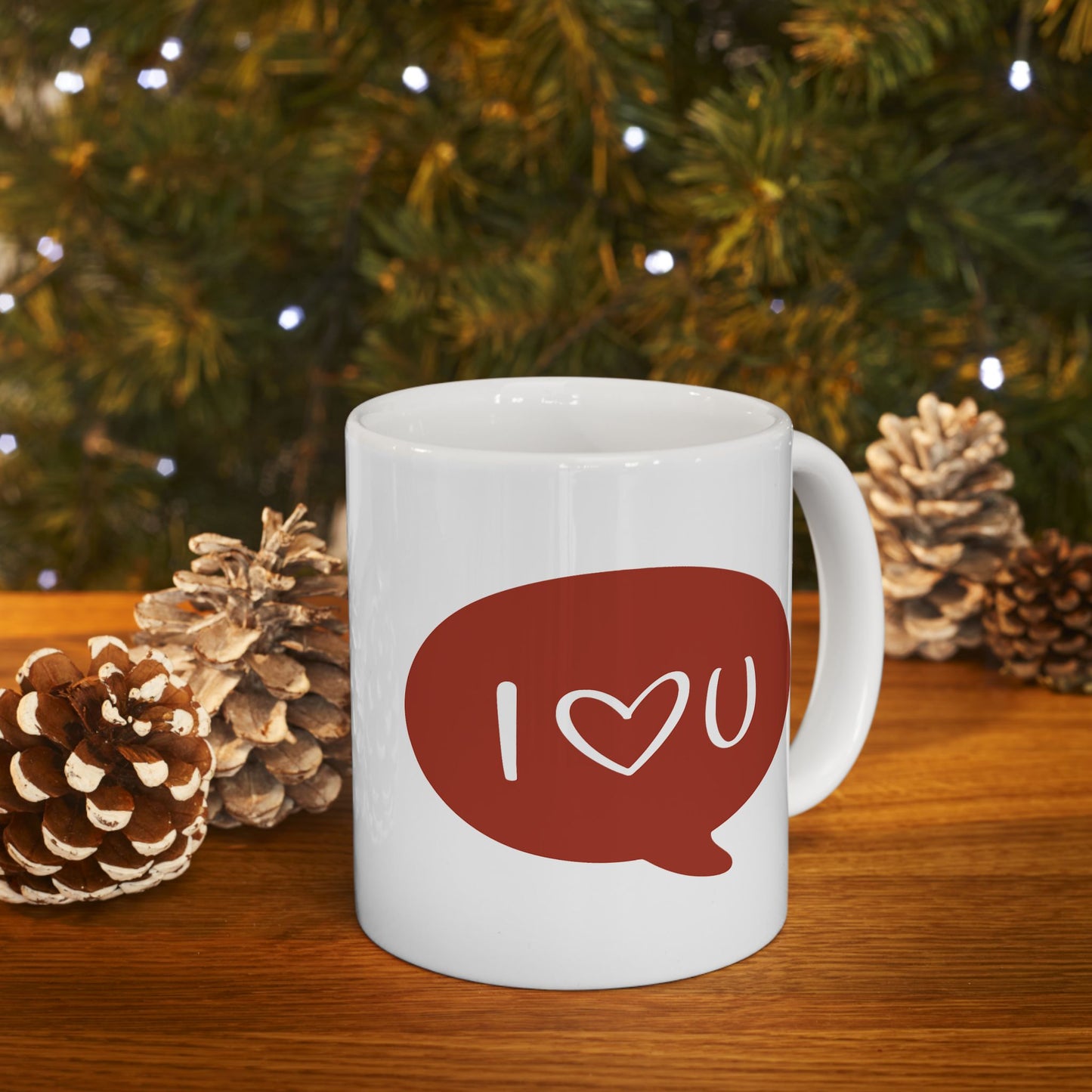 Anniversary Mug - I Love You Message