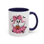 Halloween Mug - Ghost With Pink Bow