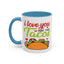 Anniversary Mug - I Love You More Than Tacos