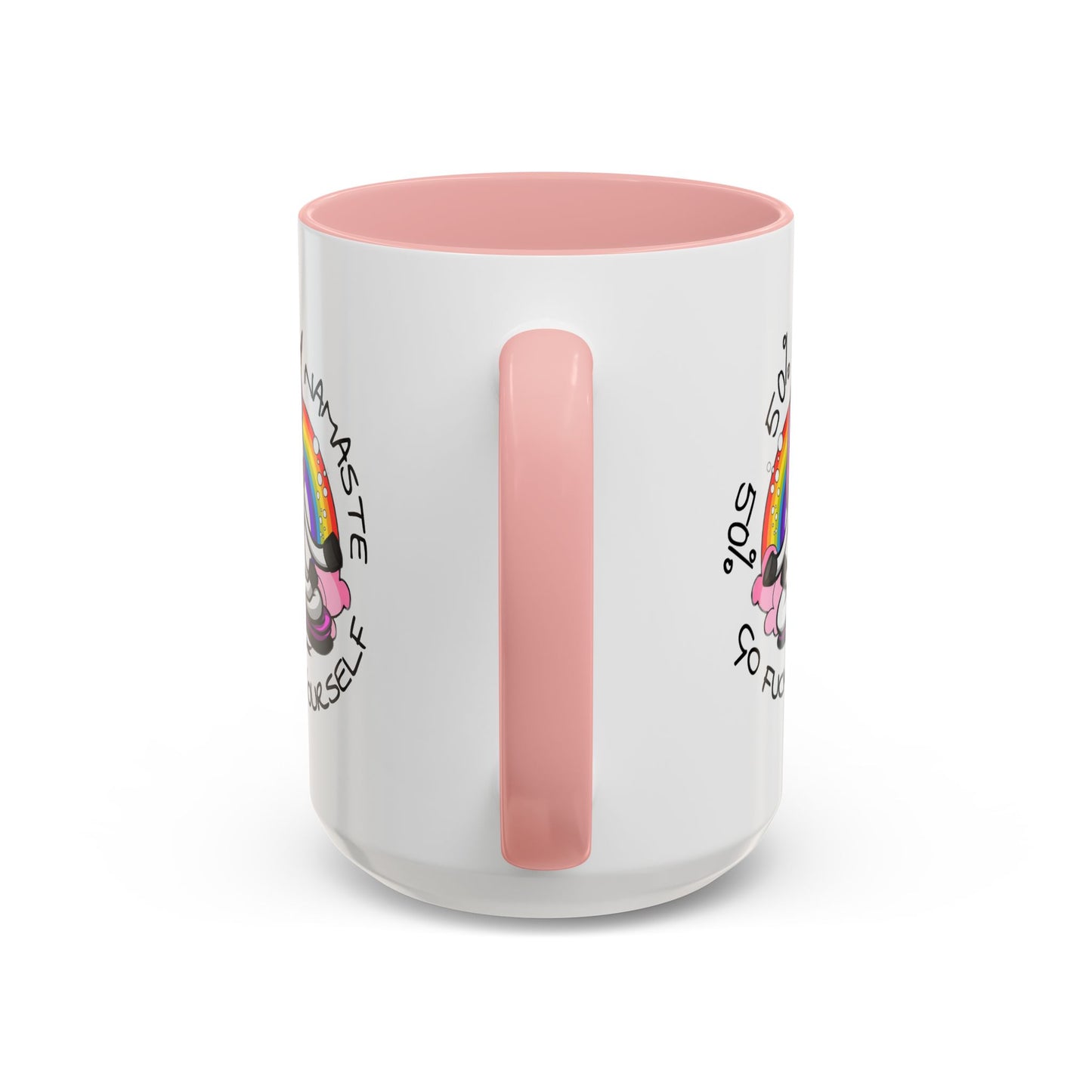 Adult Mug - 50% Namaste 50% Go Fuck Yourself