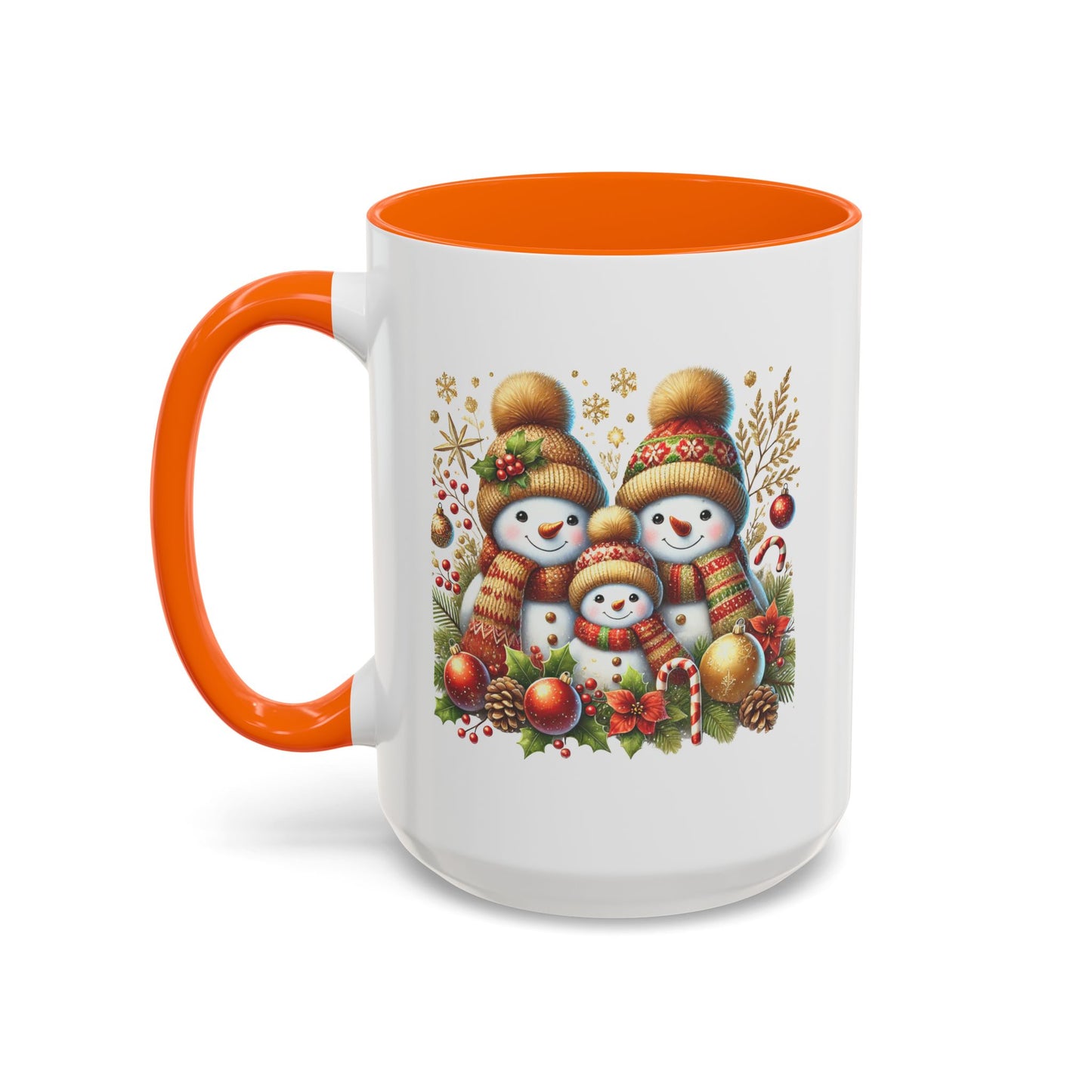 Christmas Mug - Gingerbread Snowman Family 3