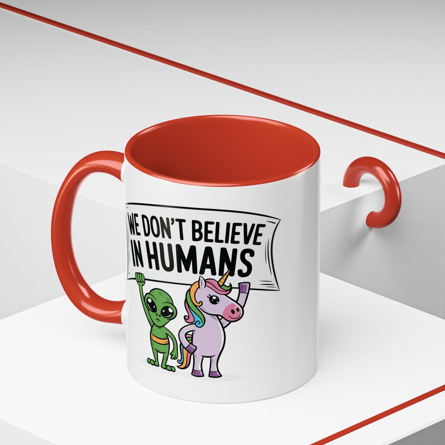 Alien Mug - We Don't Believe