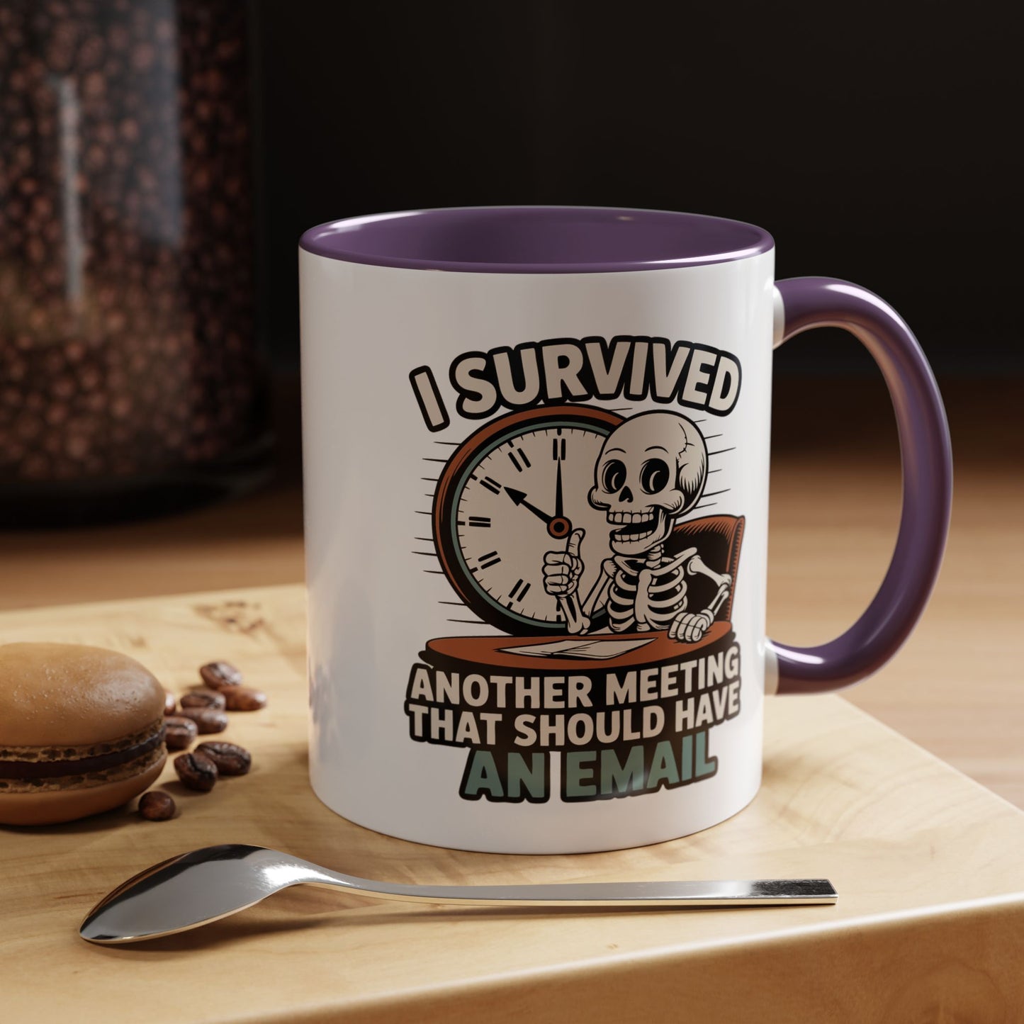 Office Mug - I Survived Another Meeting