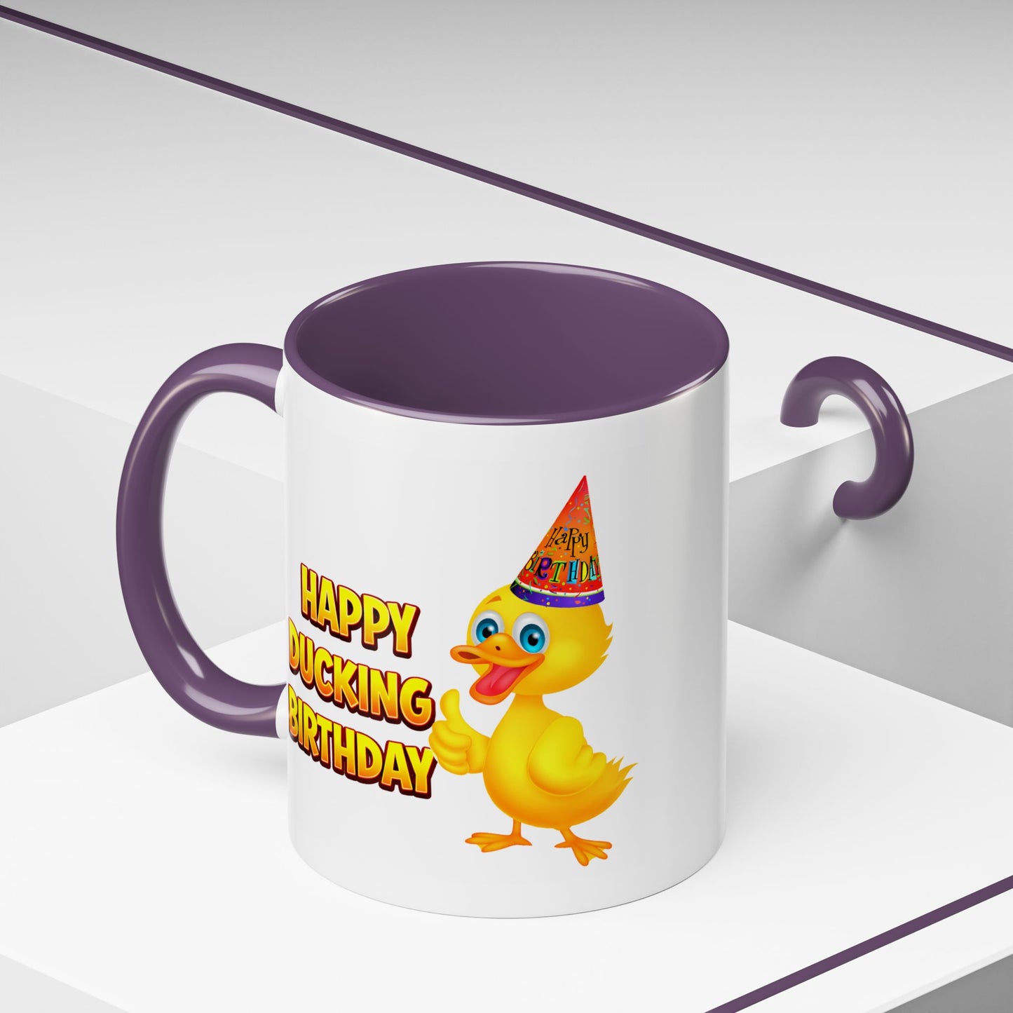 Birthday Mug - Happy Ducking Birthday