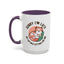 Humor Mug - Sorry I'm Late My Cat Was Sitting on Me