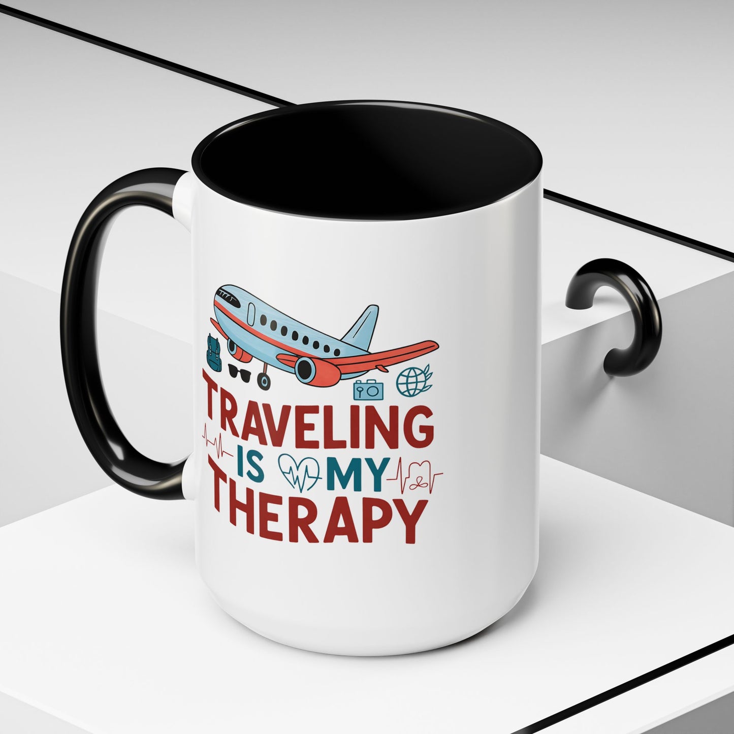Adventure Mug - Traveling Is My Therapy