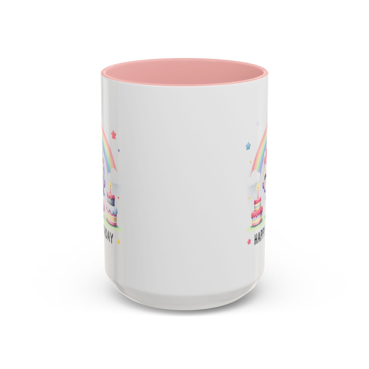 Birthday Mug -  Unicorn With Cakes