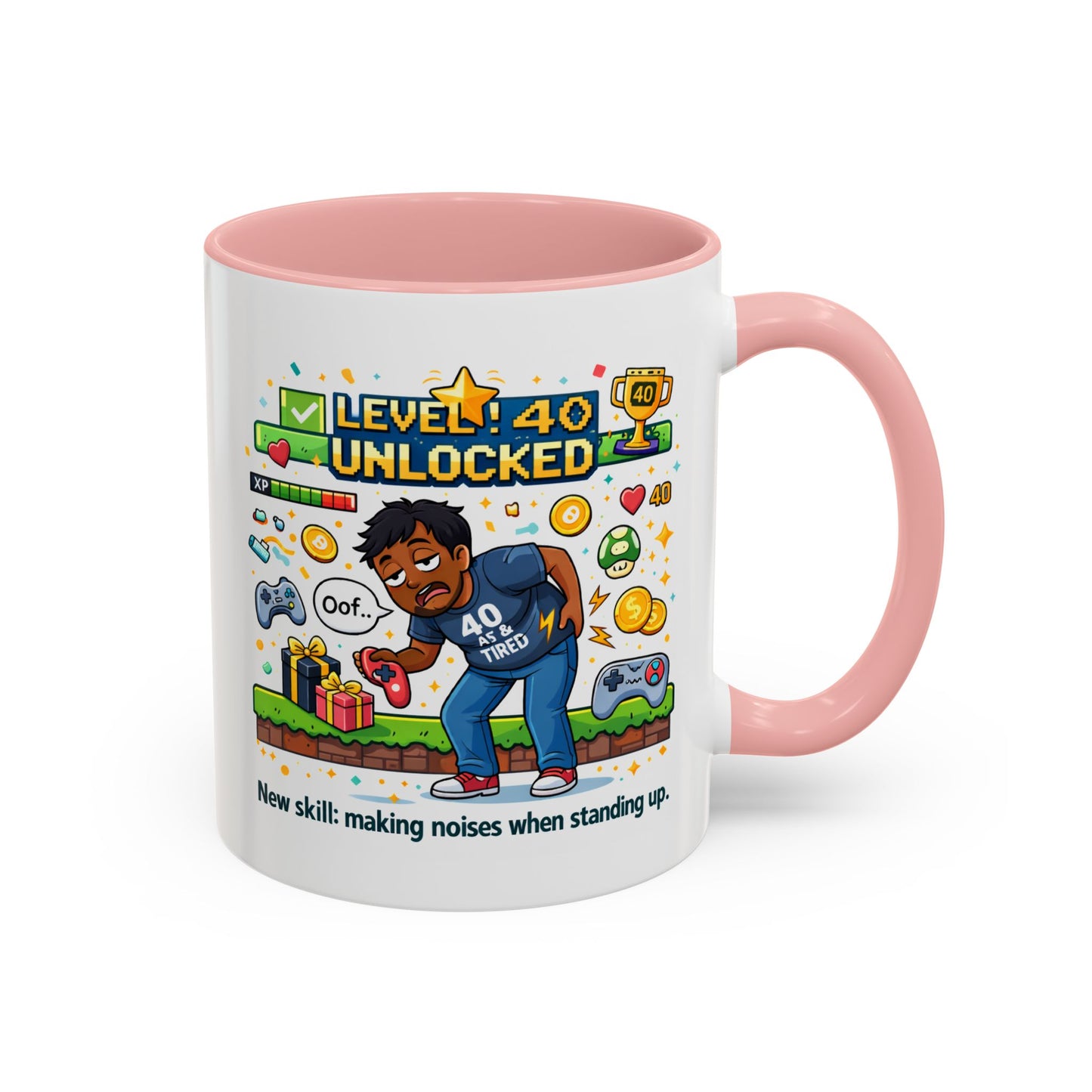 Birthday Mug - Level 40 Unlocked