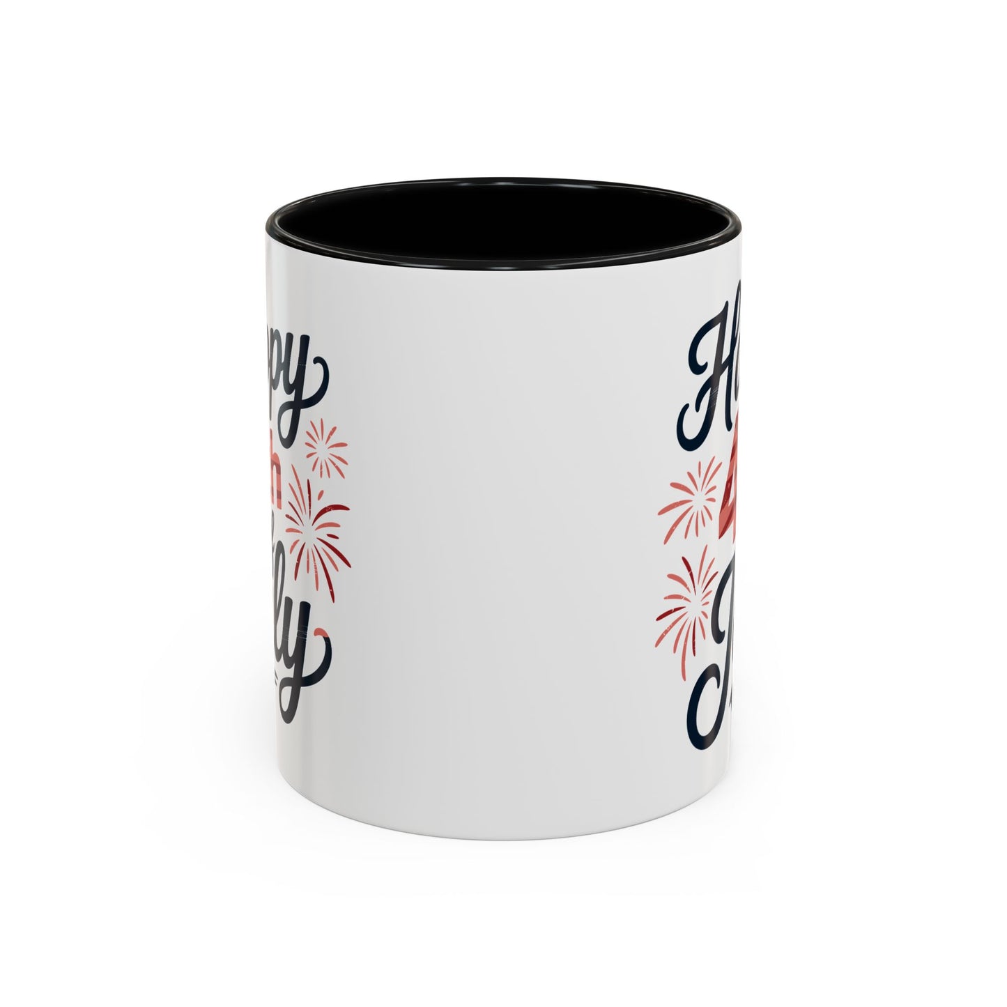 4th of July Mug - Happy 4th of July Fireworks