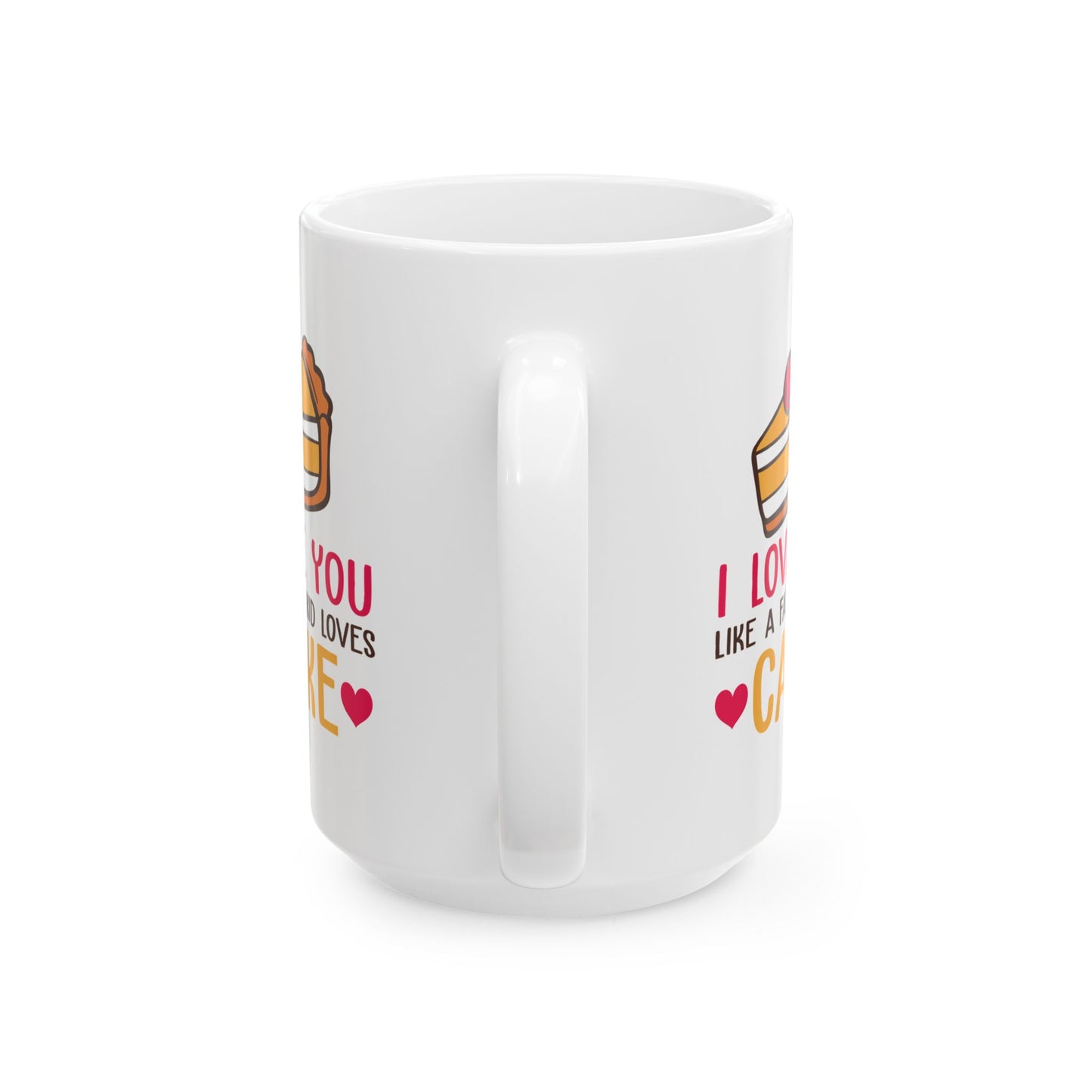Anniversary Mug - I Love You Like A Fat Kid