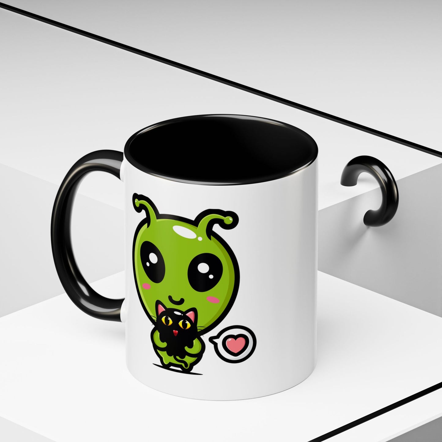 Alien Mug - Alien Hug Cat