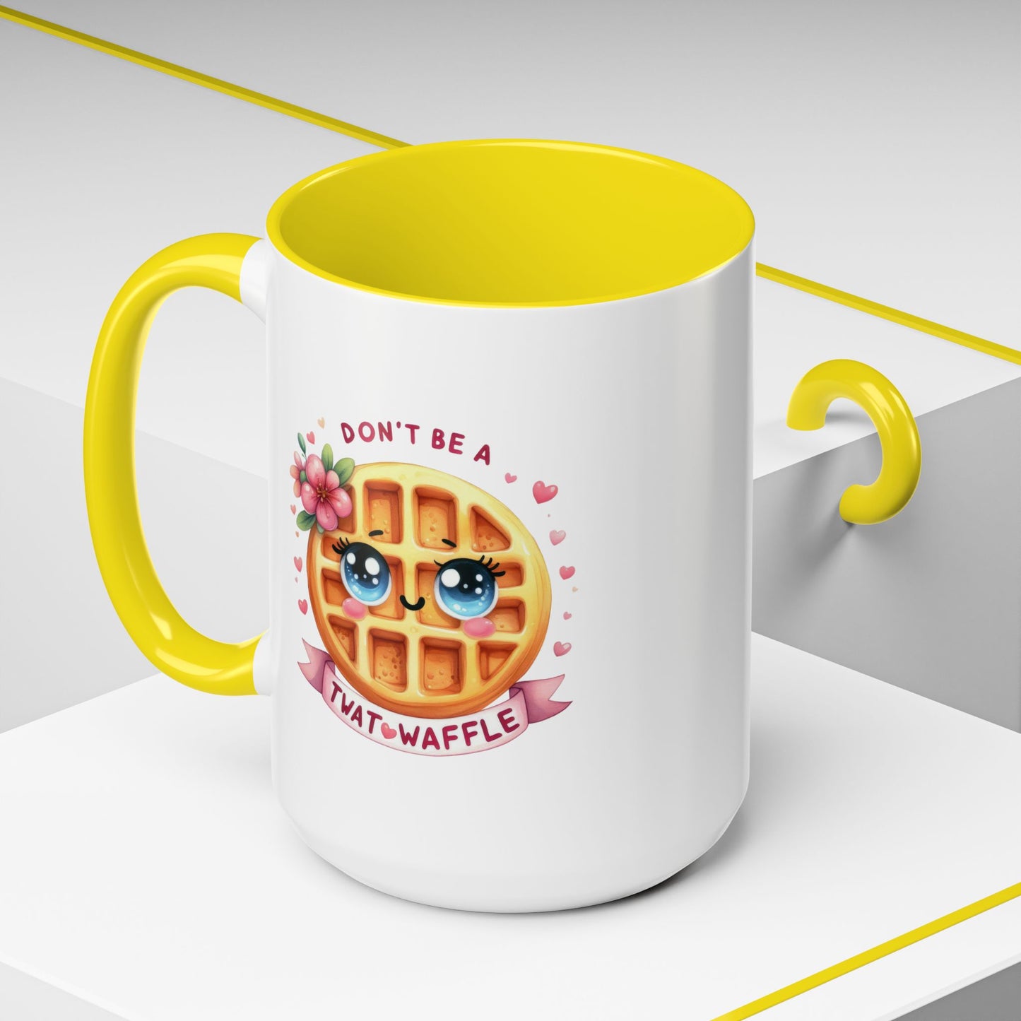 Humor Mug - Don't Be a Twat Waffle