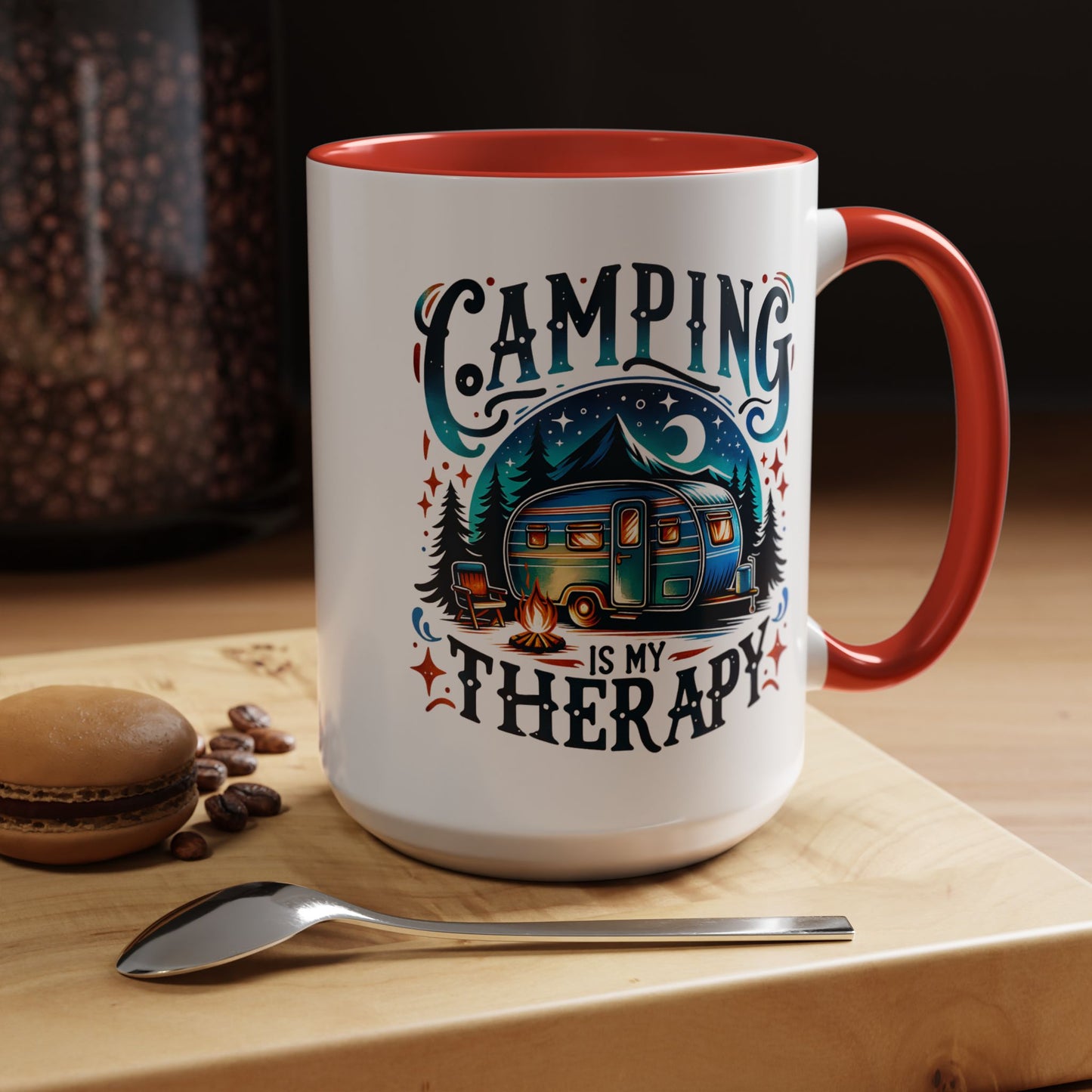 Adventure Mug - Camping Is My Therapy