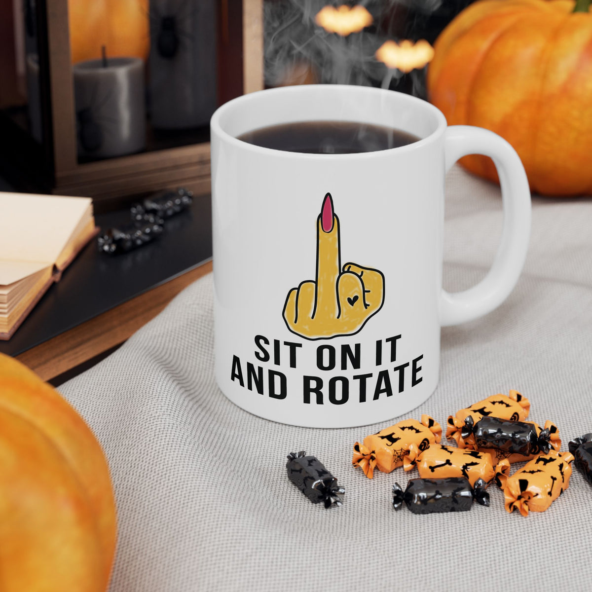 Adult Mug - Sit On It And Rotate