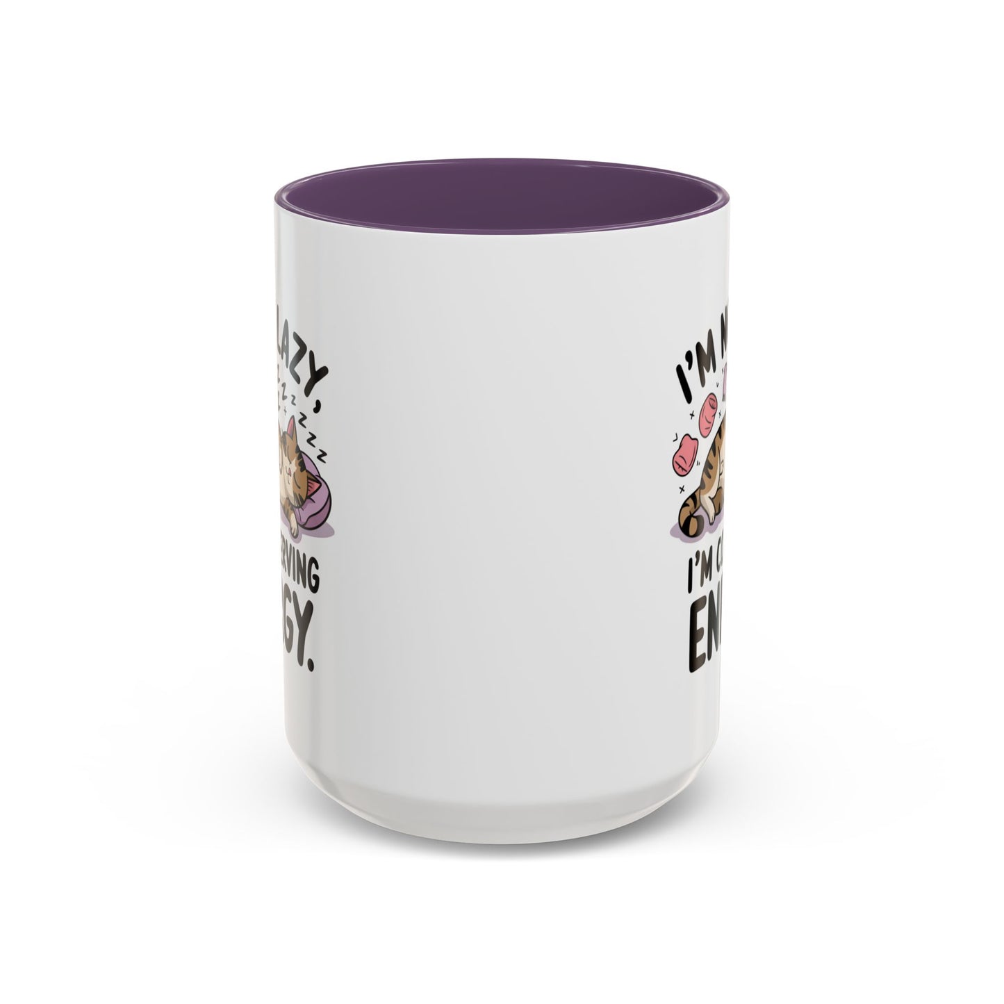 Animal Mug - I'm Not Lazy I'm Conserving Energy